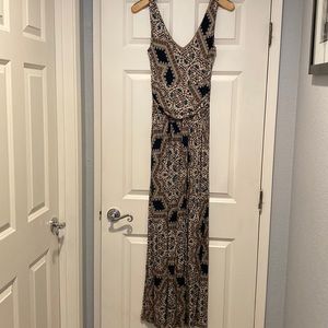 Anthropologie Maeve Jantina Geometric Maxi Dress